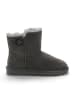 NICEBAY Leren winterboots "Lisela" antraciet