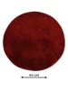 Colorful Cotton Dywanik łazienkowy w kolorze czerwonym
