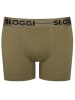 Sloggi 2er-Set: Boxershorts in Grau/ Khaki