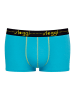 Sloggi 2-delige set: boxershorts turquoise/zwart