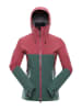 Alpine Pro Functionele jas "Gora" roze/groen