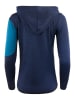 Alpine Pro Fleecejacke "Johera" in Dunkelblau/ Türkis