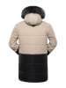Alpine Pro Winterjas "Egyp" beige/zwart