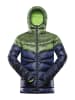 Alpine Pro Steppjacke "Rog" in Dunkelblau/ Grün
