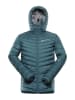 Alpine Pro Wende-Steppjacke "Erom" in Petrol/ Grau