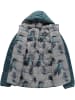 Alpine Pro Wende-Steppjacke "Erom" in Petrol/ Grau
