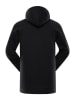 Alpine Pro Hoodie "Geoc" in Schwarz