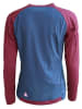 Zimtstern Functioneel shirt "PureFlowz" blauw/bordeaux