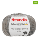 freundin 10er-Set: Wollgarne-Mixgarne "freundin my color style" in Grau - 10x 50 g