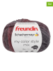freundin Mieszana przędza wełniana (10 szt.) w kolorze czerwonym - 10 x 50 g