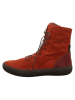 Think! Leder-Boots "Tjub" in Rot