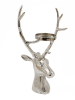 SiL Interiors Kerzenständer in Silber - (H)58 cm