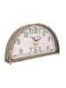 Anticline Standuhr in Mint/ Weiß - (B)36,5 x (H)20,5 cm