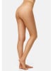 Nur Die 3er-Set: Strumpfhose "Transparent" in Beige - 15 DEN