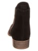 Tamaris Leder-Chelsea-Boots in Schwarz