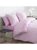 Cacharel textiles Satin-Spannbettlaken "Uni" in Pink