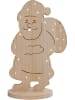 näve LED-Dekoleuchte "Santa" in Hellbraun - (B)37,5 x (H)80 x (T)17 cm