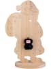 näve Decoratieve ledlamp "Santa" lichtbruin - (B)31,5 x (H)49 x (D)13 cm