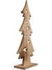 näve LED-Dekoleuchte "Tannenbaum" in Hellbraun - (B)34,5 x (H)80 x (T)14,5 cm