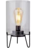 näve Lampa stołowa "Lonna" w kolorze szarym - wys. 28,5 x Ø 15 cm