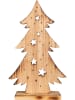 näve Lampa dekoracyjna LED w kolorze jasnobrązowym - 28,5 x 47,5 x 10,5 cm