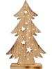 näve Lampa dekoracyjna LED w kolorze jasnobrązowym - 28,5 x 47,5 x 10,5 cm