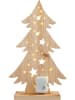 näve Lampa dekoracyjna LED w kolorze jasnobrązowym - 28,5 x 47,5 x 10,5 cm
