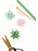 folia PAPER Bastelpapier für Mini-Fröbelsterne "Winter" in Bunt