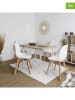 THE HOME DECO FACTORY 4-delige set: eetkamerstoelen wit - (B)47 x (H)87 x (D)52 cm