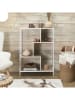 THE HOME DECO FACTORY Standregal in Hellbraun/ Weiß - (B)80 x (H)113 x (T)30 cm
