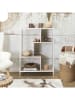 THE HOME DECO FACTORY Standregal in Hellbraun/ Weiß - (B)80 x (H)113 x (T)30 cm