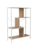 THE HOME DECO FACTORY Standregal in Hellbraun/ Weiß - (B)80 x (H)113 x (T)30 cm