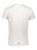 Mizuno Shirt "Athletic" in Weiß