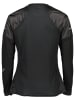 Mizuno Koszulka funkcyjna "Hineri Hybrid" w kolorze czarnym