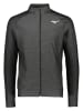 Mizuno Trainingsjacke in Anthrazit