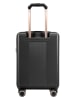 Puccini Walizka "Malibu" w kolorze czarnym - 36 x 55 x 20 cm