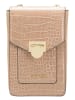 Puccini Schoudertas "Timeless" beige - (B)11 x (H)18 x (D)6 cm