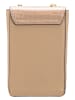 Puccini Schoudertas "Timeless" beige - (B)11 x (H)18 x (D)6 cm