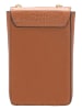 Puccini Umhängetasche "Timeless" in Hellbraun - (B)11 x (H)18 x (T)6 cm