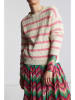 Rich & Royal Sweter w kolorze jasnoróżowo-kremowym