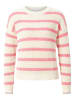 Rich & Royal Sweter w kolorze jasnoróżowo-kremowym