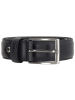 HIDE & STITCHES Leren riem donkerblauw