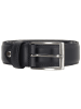 HIDE & STITCHES Leren riem donkerblauw
