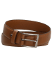 HIDE & STITCHES Leren riem lichtbruin