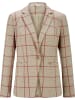 Heine Blazer in Beige/ Rot