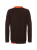 elkline Sweter "V Good" w kolorze pomarańczowo-brązowym