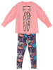 Denokids 2tlg. Outfit "Romantic Cat" in Rosa/ Dunkelblau