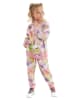 Denokids 2-częściowy zestaw "Tie-dye Unicorn" w kolorze jasnoróżowym