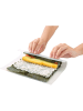 Lekué Sushi-Matte in Weiß - (B)24 x (H)0,40 x (T)20,7 cm