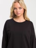 Cross Jeans Sweatshirt in Schwarz